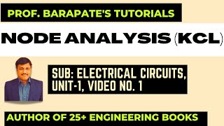 Node Analysis KCL [upl. by Norahs]