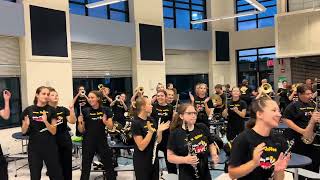 Thomas Jefferson High School Jaguars Marching Band amp Central Valley Indoor Halftime  83024 [upl. by Anetsirk351]