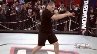 UFC Heavyweight Champ Cain Velasquez UFC 121 Workout amp Interview [upl. by Harikahs]