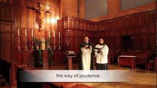 The quotO Antiphonsquot O Sapientia O Wisdom [upl. by Leirum]