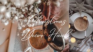 Christmas Decor Haul 🎅🏼🎄 [upl. by Ecinaj]