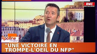 Législatives  quotVictoire en trompelœil du NFP ces genslà ne sentendent pasquot juge Karl Olive [upl. by Bullough487]