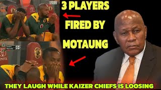 KAIZER CHIEFS FIRED 3 PLAYERS AFTER LAUGHING WHILE CHIEFS LOST AGAINST MILFORD [upl. by Derreg547]