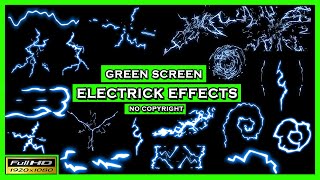 Top 16 green screen electricity effects and energy effects free download 2020green screen effects [upl. by Notreb]