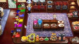 Cooking Dash Dinertown Studios Level 28 amp 29 [upl. by Lrae]