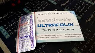 What are the uses and dose of ultrafolin tablet [upl. by Almat]