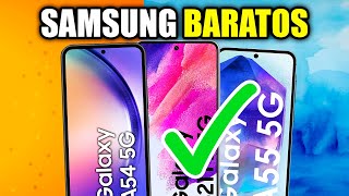 Los 5 MEJORES celulares SAMSUNG Gama Media BARATOS en 2024 [upl. by Archangel]