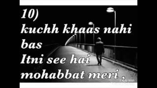 Impressive Shayari in hindi [upl. by Sinnelg]