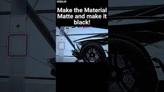 Forza Horizon 5 Vantablack Paint How to Make a Vantablack Car Tutorial shorts forzahorizon5 [upl. by Derron]