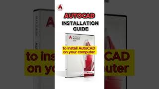 AutoCAD Installation Guide  autocad shorts [upl. by Franny213]