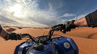 Merzouga quad bike dune ride [upl. by Kamillah]