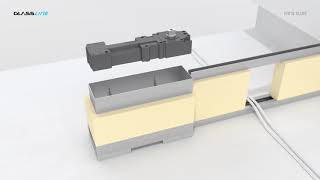 FIX•N SLIDE – GLASSLINE – System für flexible und sichere Anwendungen im Innenbereich [upl. by Pain]