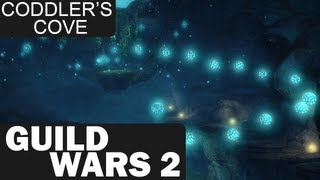 Guild Wars 2  Coddlers Cove Jumping Puzzle Feat Luck [upl. by Ailemac285]