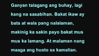 Batang Bata Ka Pa Lyrics  Apo Hiking Society [upl. by Sillyrama]