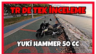 Yuki Hammer 50cc İNCELEME  Tarzım Olsun Diyenlere Minik Bebiş [upl. by Ahsilrac447]