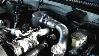 Turbo Chevy Silverado Propane Engine Bay [upl. by Primalia]