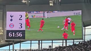 KULUSEVSKIS SECOND GOAL OF THE GAME Tottenham 23 Bayern Munich [upl. by Cirdahc]