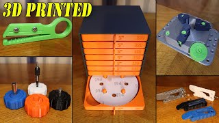 3D Printed Tools 5  Useful and Functional 3D Prints [upl. by Kimmi]