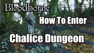 How to Enter Chalice Dungeon in Bloodborne [upl. by Annelg]