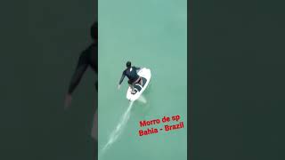 Surf foil em Morro de sp  Bahia  Brasil [upl. by Lal]