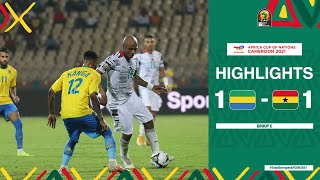 Gabon 🆚 Ghana Highlights  TotalEnergiesAFCON2021  Group C [upl. by Lednek]