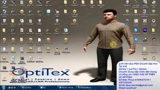 SETUP OPTITEX 15 FIT 3D DAM LINH QUY 0967200399 [upl. by Pacien]