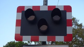 EMR Leicester Cleethorpes train at Walesby Gatehouse level crossing Lincolnshire May 2024 🇬🇧🚄 [upl. by Arhna]