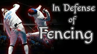 Olympic Fencing Is Probably More Realistic Than You Think [upl. by Hendrickson]