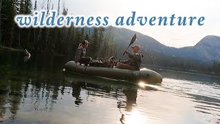 Wilderness backpack adventure with Alpacka Forager raft [upl. by Torrey621]