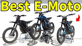 What EMoto To Buy In 2024 ERide Pro SS vs Talaria Sting R vs 79 Bike [upl. by Araet]