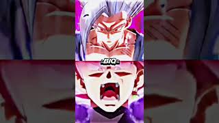 Beast Gohan vs Goku black SSJRshorts [upl. by Claybourne]