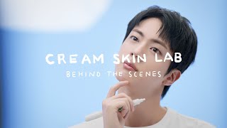 Contents Behind LANEIGE  CREAM SKIN LAB WITH BTS JIN  BEHIND THE SCENES [upl. by Nyasuh77]