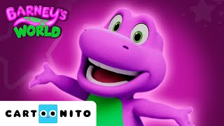 Lets Meet BARNEY 💜 Character Intro  Barneys World  cartoonito [upl. by Decca]