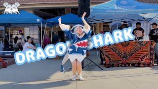 Dragon Maid OP quotBlue Sky Rhapsodyquot Dance Cover in Gawr Gura Cosplay [upl. by Nalak]