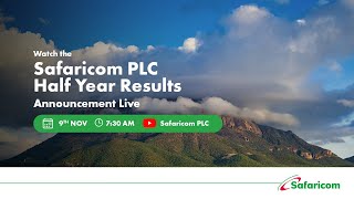 SafaricomHYResults  Safaricom 20232024 Half Year Results Announcement [upl. by Gwenneth]