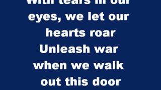 English CenterClear Eyes Full Heart Cant Lose Lyrics [upl. by Artemisia]