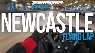 Flying Lap  TeamSport EKarting Newcastle [upl. by Crenshaw]