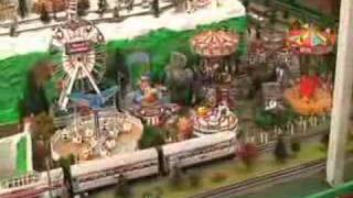 Lionel amp MTH trains and animated amusement park [upl. by Kos]