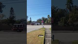 Orange county fire department 72 responding to medical emergency [upl. by Hokanson]