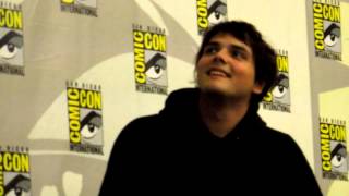 Gerard Way ComicCon 2012 [upl. by Gilchrist168]