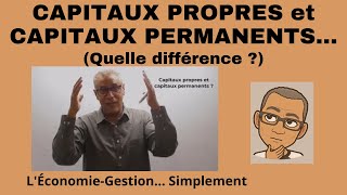 CAPITAUX PROPRES et CAPITAUX PERMANENTS [upl. by Essinger]