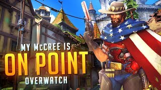 aimbotcalvin  MY MCCREE IS ON POINT [upl. by Llyrat]