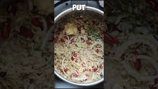 Jamaican Rice and Peas  Brown RiceInstant Pot Version  shorts  Cook With Charla [upl. by Alber]