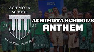 Achimota Senior High School’s Anthem Lyrics [upl. by Rorry]