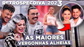 AS MAIORES VERGONHAS ALHEIAS DE 2023  RetrospecDIVA  Diva Depressão [upl. by Aiciram504]