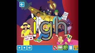 Letterland Alphabet Phonics Sounds amp Games  Digraphs and Trigraphs wh igh aw au [upl. by Oman]