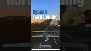 Ryanair hard landing [upl. by Cohla986]