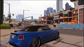 GTA 6 UltraRealistic Mod  Stunning Graphics amp Real Traffic Gameplay 4K60FPS Rolls Royce Ferrari [upl. by Margeaux]