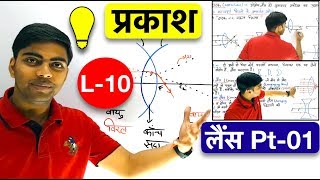 प्रकाश  लैंस से पूर्ण परिचय  Lens L10 [upl. by Anoval]