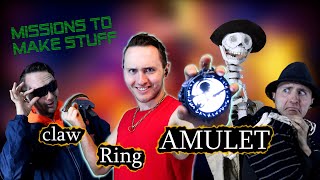 AMULET Raptor Claw Ring of Power  Missions to Make Stuff [upl. by Malachy]